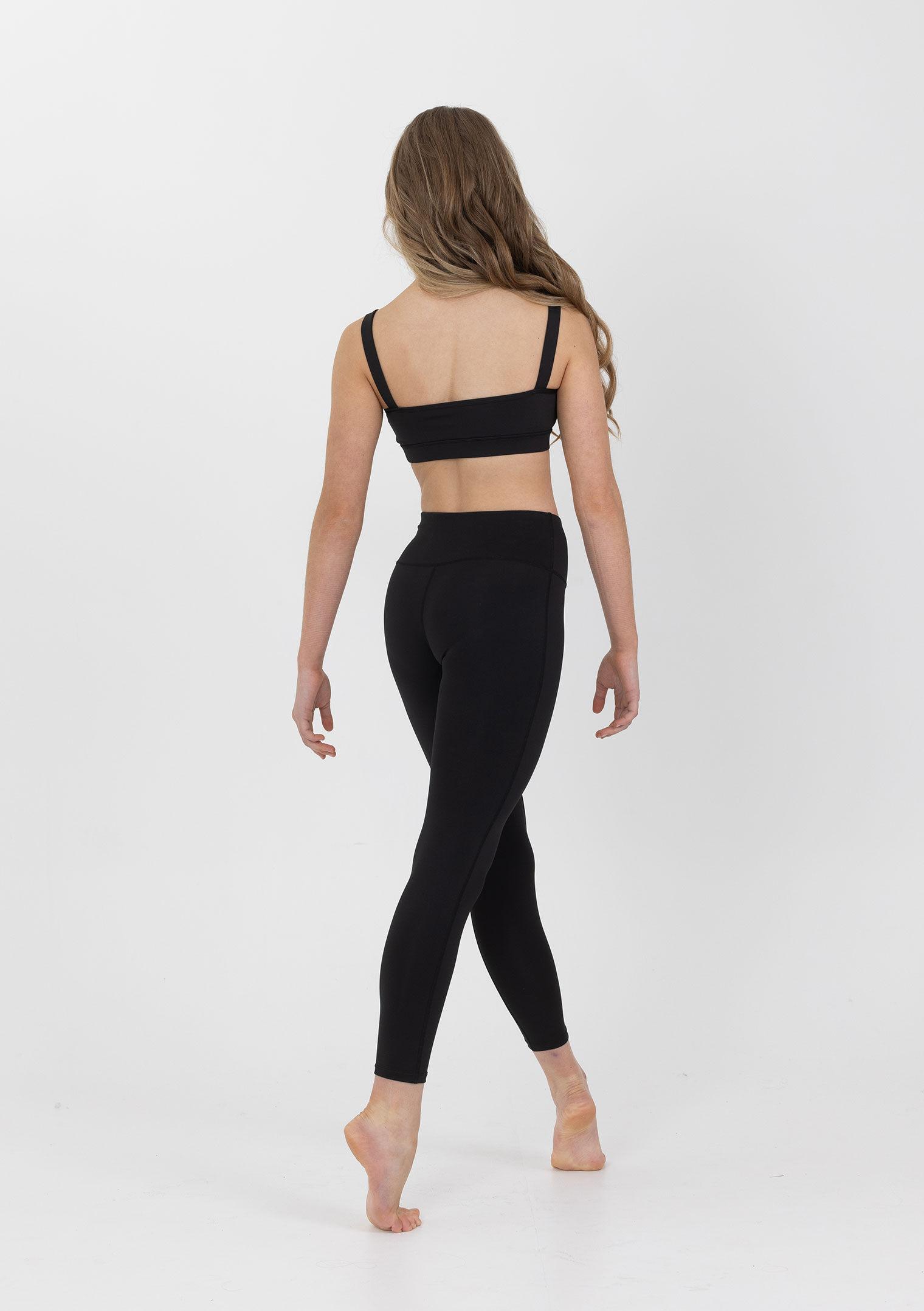 Top quality Sexy Yoga pants Ballet Spirit Bandage infinity Turnout Leggings  For Women Sport Black leggings