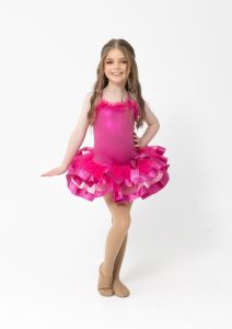 Sylvie Tutu skirt in bright fuchsia jazz costume