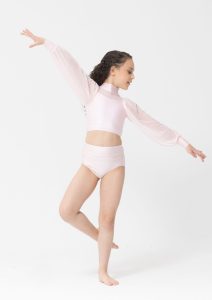 nova briefs pale pink lyrical costume