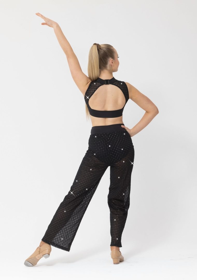 broadway crop and pants jazz costume