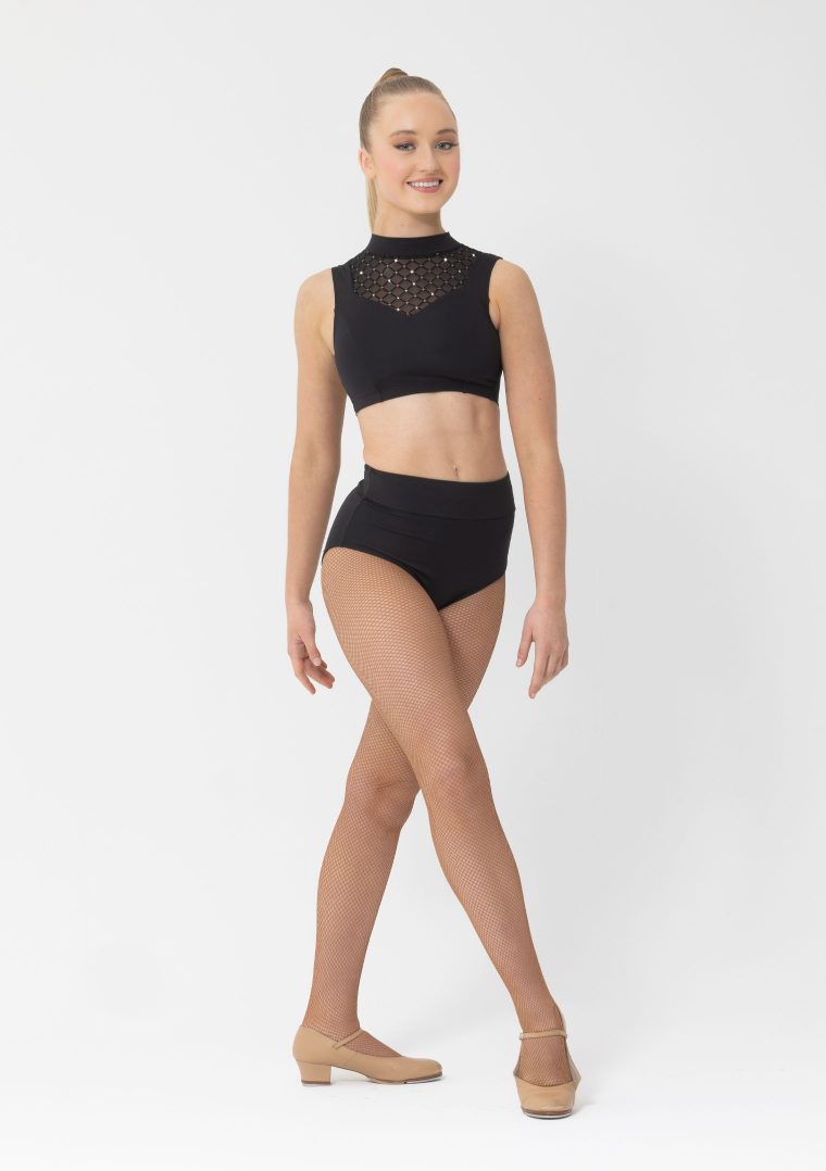 broadway crop and performance briefs jazz costume