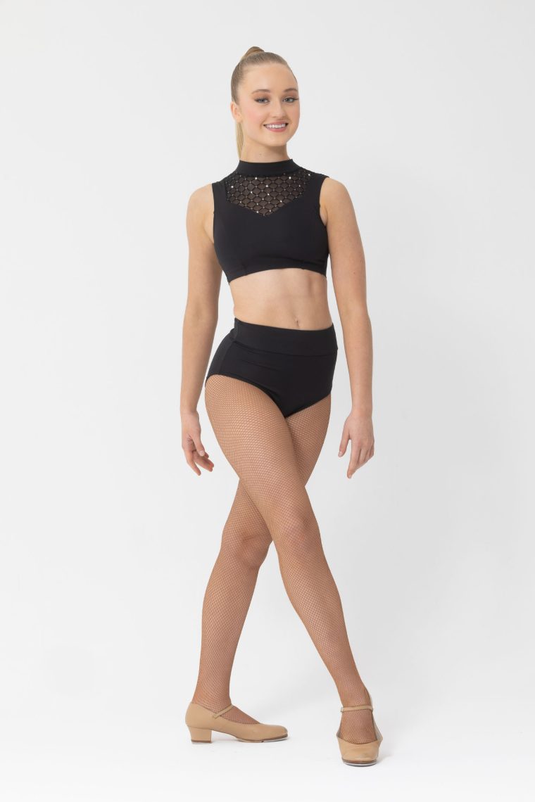 broadway crop and performance briefs jazz costume